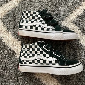 VANS TODDLER CHECKERBOARD SK-8 MID REISSUE V SNEAKER
